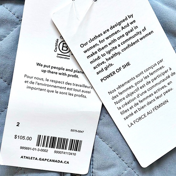 ATHLETA Apres Ski Blue Zippered Quilted Mini Skirt--2 - Picture 13 of 16